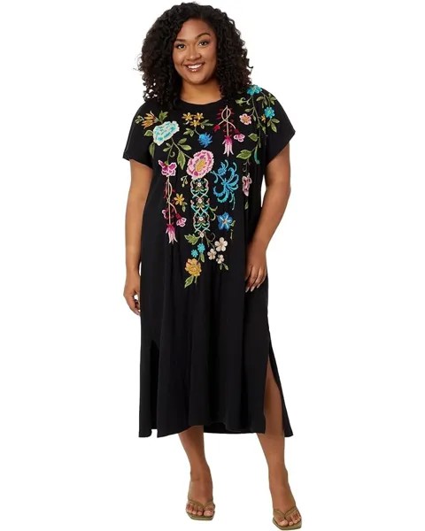 Платье Johnny Was Wmns Sheri Relaxed Knit, черный