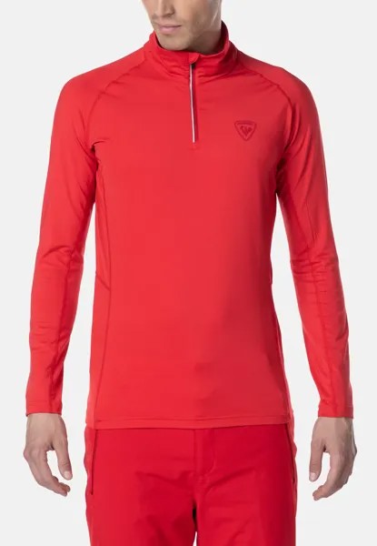 Футболка с длинными рукавами Classique Half-Zip Rossignol, цвет sports red