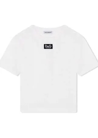 Dolce & Gabbana Kids футболка с логотипом