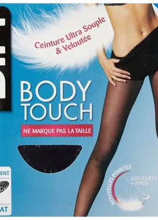 Колготки DIM Body Touch Voile 20 den, размер 3, noir (черный)