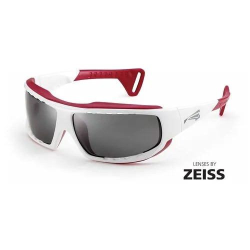 Солнцезащитные очки LiP Sunglasses LiP Typhoon / Gloss White - Red / Zeiss / PA Polarized / Methane Smoke, белый