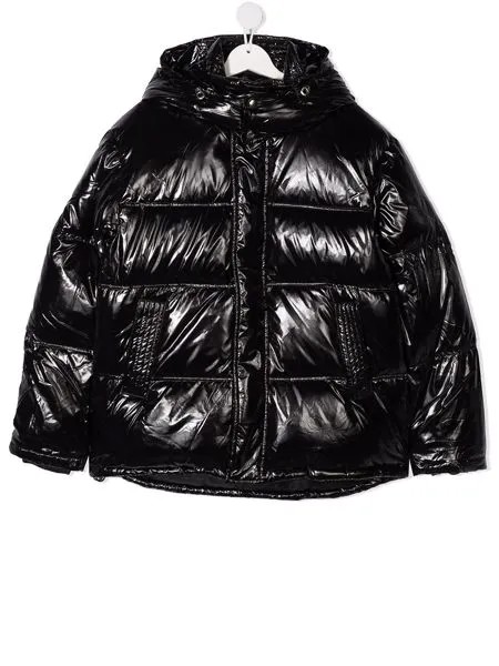 Diesel Kids пуховик с капюшоном