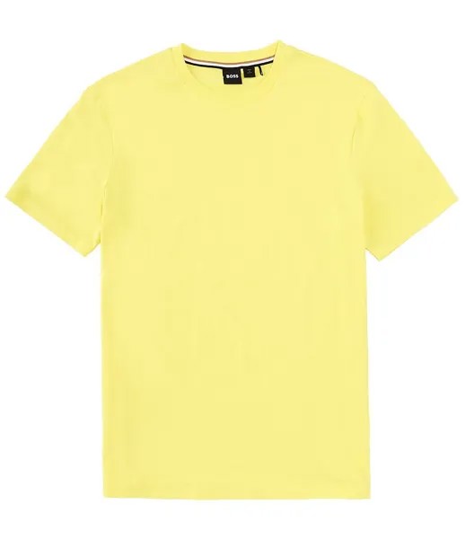 Футболка с коротким рукавом Hugo Boss BOSS Thompson, желтый