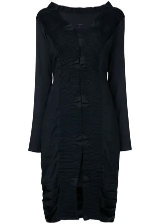 Gucci Pre-Owned плиссированное платье с длинными рукавами