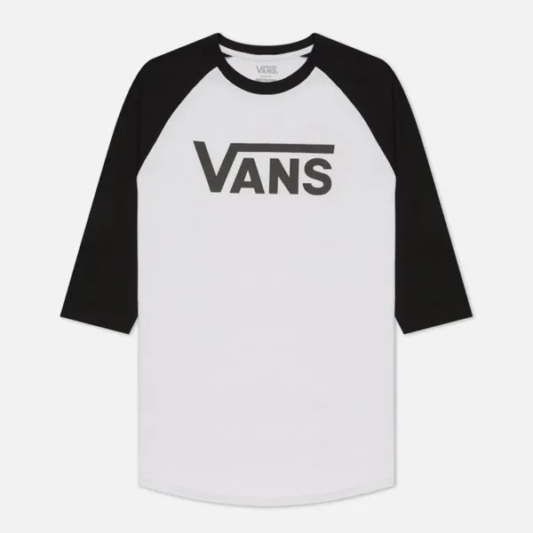 Мужская футболка Vans Classic Raglan белый, Размер XS