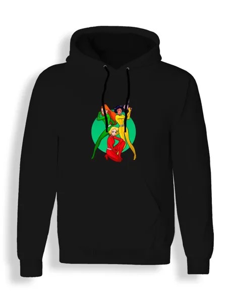 Худи унисекс СувенирShop Тотали спайс/Totally Spies/Мультфильм 20 черное XL