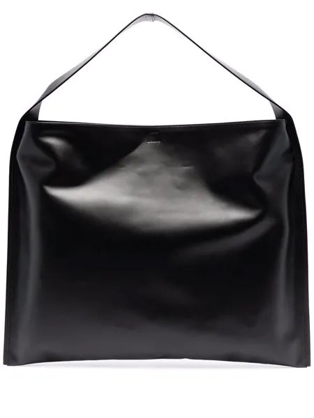 Jil Sander сумка-тоут с тисненым логотипом