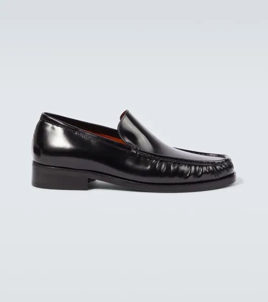 Кожаные лоферы Acne Studios, черный
