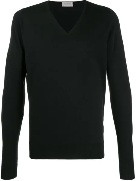 John Smedley толстовка Blenheim, черный