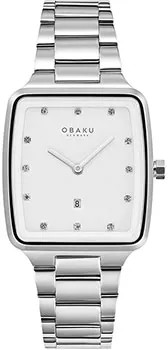 Fashion наручные  женские часы Obaku V271LDCWSC. Коллекция Links