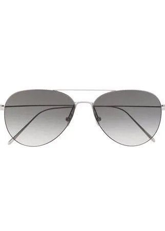 Linda Farrow солнцезащитные очки-авиаторы Lloyds
