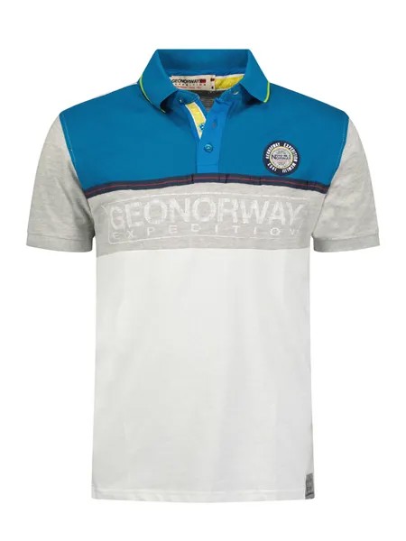 Поло Geographical Norway Kweeny, синий