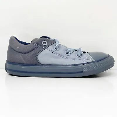 Converse Boys CTAS High Street Ox 758136F Серые повседневные кроссовки, размер 9