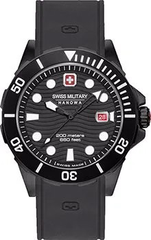 Швейцарские наручные  мужские часы Swiss military hanowa 06-4338.13.007. Коллекция Offshore Diver