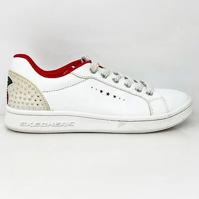 Skechers Girls M Modisch With Vete 84448L Белая повседневная обувь Кроссовки Размер 4