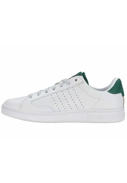 Низкие кроссовки LOZAN KLUB LTH K-SWISS, белый белый зеленый sde