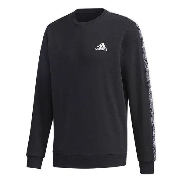 Толстовка Adidas M E Tpe Swt Round Collar Casual Suit, Черный