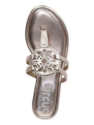 Женские сандалии без шнуровки CIRCUS By Sam Edelman с серебряным медальоном, 5 м