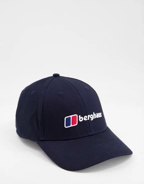 Темно-синяя кепка с логотипом Berghaus Recognition-Темно-синий