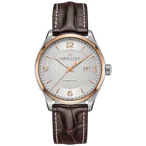 Наручные часы Hamilton H42725551, серебряный, мультиколор