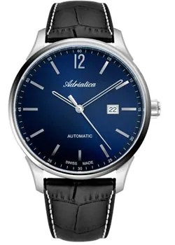 Швейцарские наручные  мужские часы Adriatica 8271.5255A. Коллекция Automatic