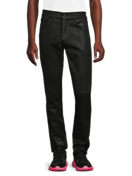 Узкие зауженные джинсы с покрытием Joe'S Jeans, цвет Jet Black