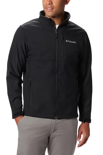 Спортивная куртка на молнии Ascender Softshell Columbia, черный