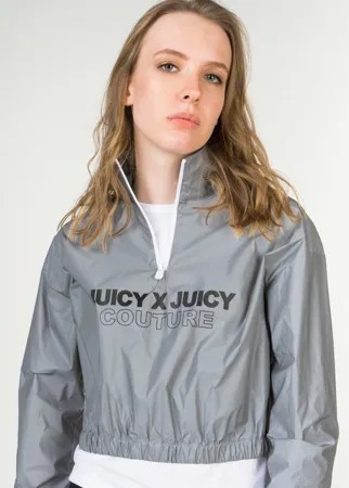 Ветровка женская Juicy Couture JWTWT179661070 серебристая 42 RU