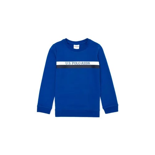 Свитшот U.S. POLO ASSN., размер 7_8, синий