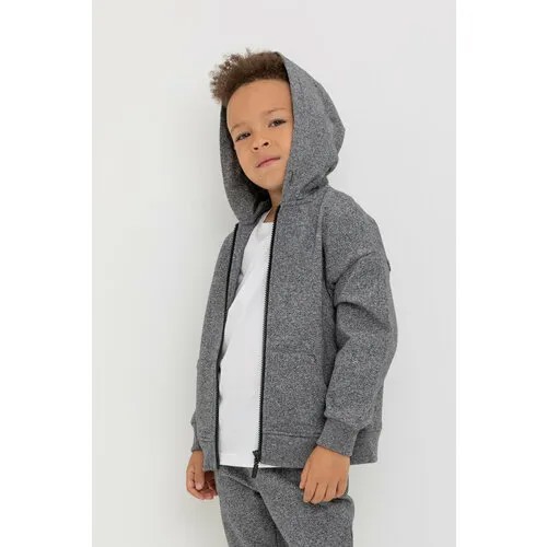 Толстовка crockid, размер 80/152, серый