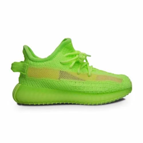 Детские кроссовки Adidas Yeezy Boost 350 V2 GID INF - EG6887 - GLOW