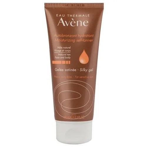 Гель для автозагара AVENE Увлажняющий автобронзант для лица и тела