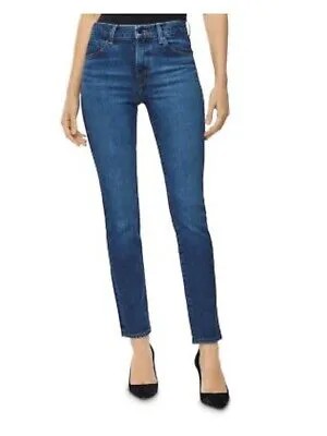 J BRAND Женские темно-синие эластичные джинсы скинни до щиколотки с карманами на молнии 26