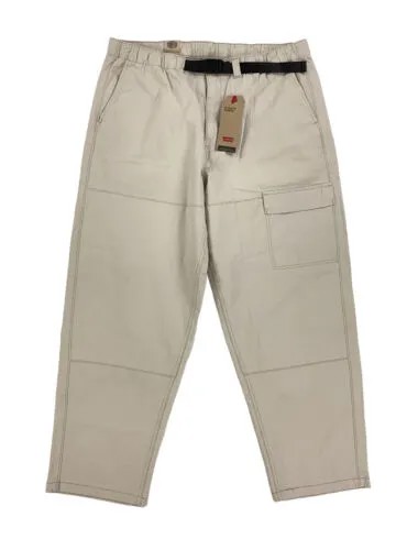 НОВЫЕ мужские брюки Levis Strauss Utility с зауженным камнем и коричневым поясом, размер XL