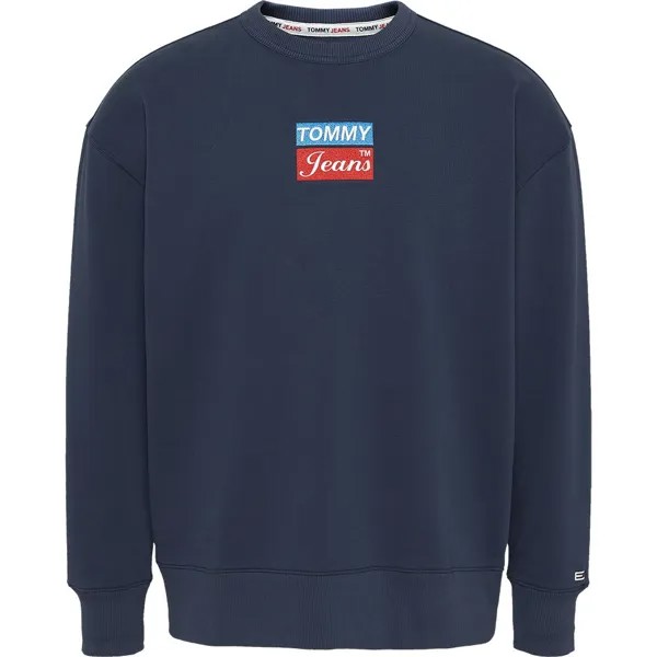 Толстовка Tommy Jeans Modern Essentials, синий