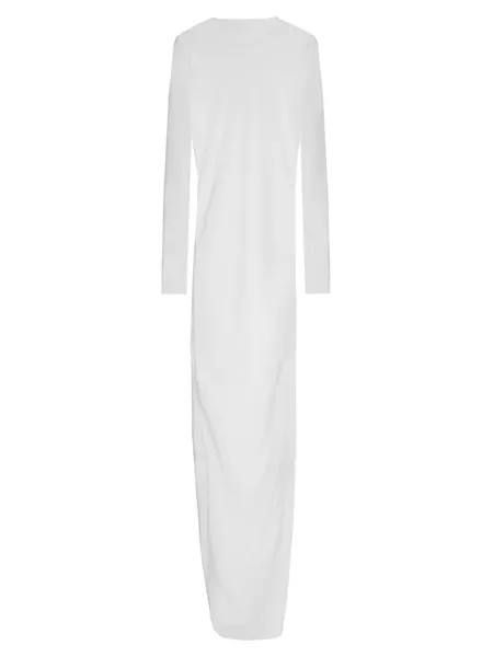 Сетчатое платье Ludovic De Saint Sernin, цвет off white