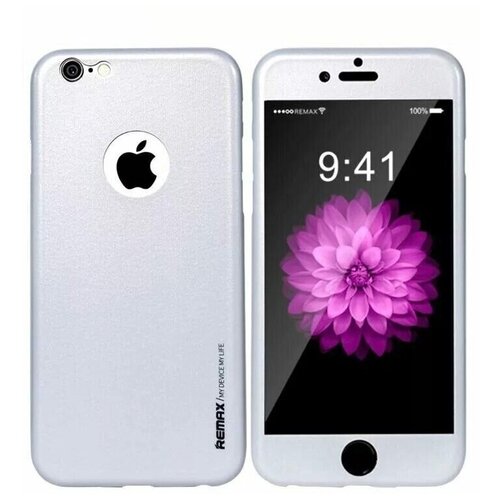 Всесторонняя защита Remax для iPhone 6 plus (серебряный)