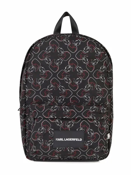 Karl Lagerfeld Kids рюкзак с графичным принтом и логотипом