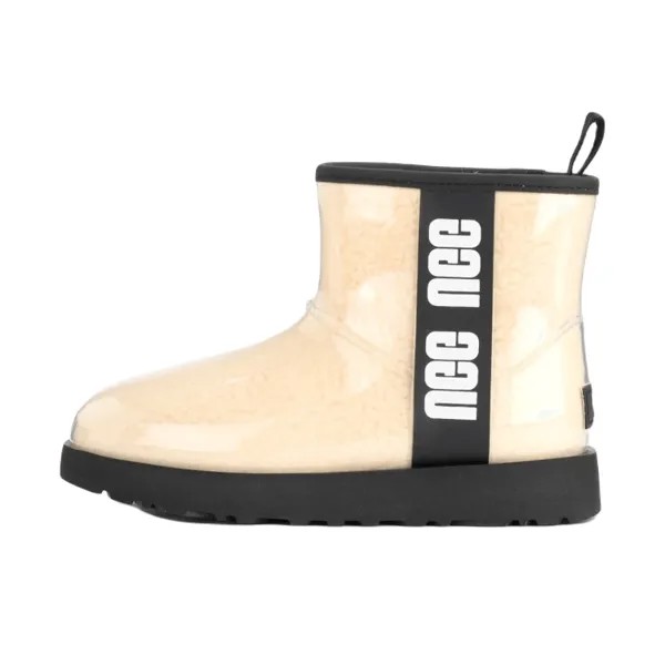Сапоги UGG Classic Clear Mini, бежевый/черный