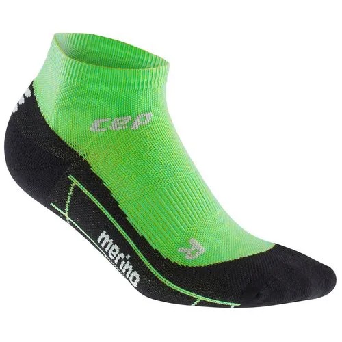 Носки CEP Merino Wool Low Cut Socks C09M Зеленый III C09MW-Z
