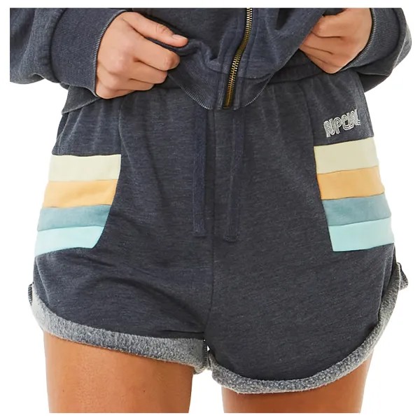 Шорты Rip Curl Women's Block Party Track Short, темно синий
