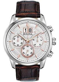 Японские наручные  мужские часы Bulova 96B309. Коллекция Sutton