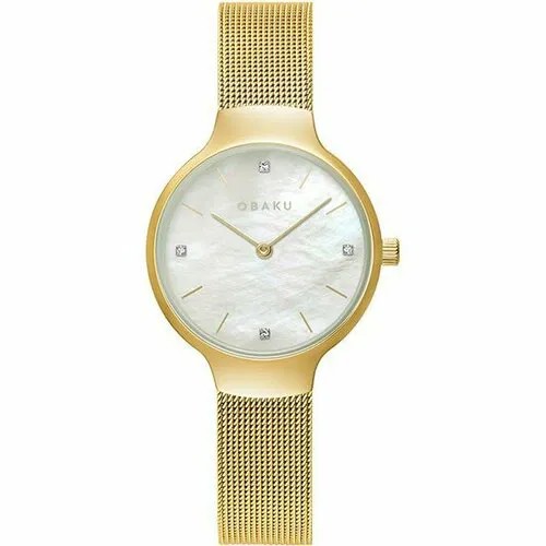 Наручные часы OBAKU, золотой