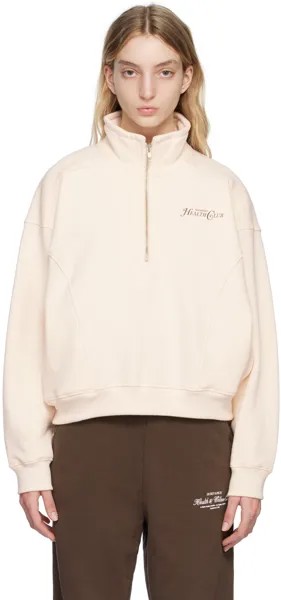 Свитер Off-White с молнией до половины Sporty & Rich