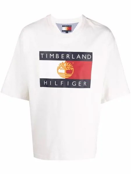 Tommy Hilfiger футболка с логотипом из коллаборации с Timberland