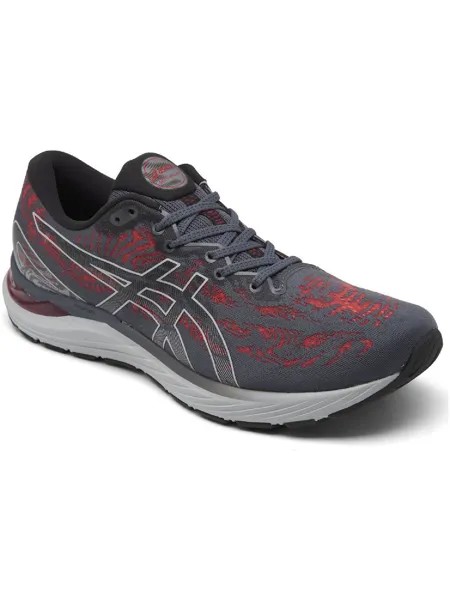 Мужские кроссовки для бега с сеткой Gel Cumulus 23 ASICS, цвет Carrier Grey/Piedmont Grey