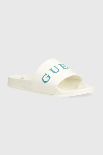 Шлепки Guess, белый