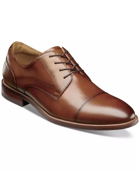 Мужские оксфорды Ruvo с закрытым носком Florsheim, коричневый