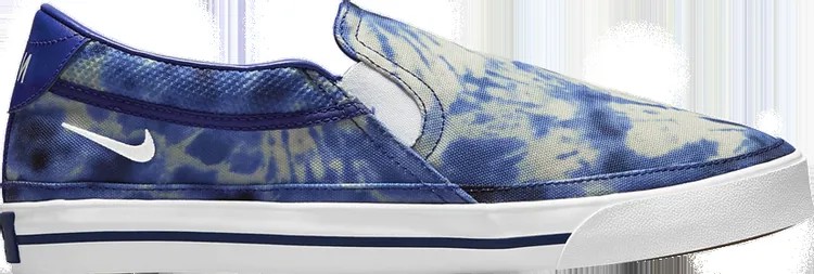 Кроссовки Nike Court Legacy Print 'Tie-Dye', синий