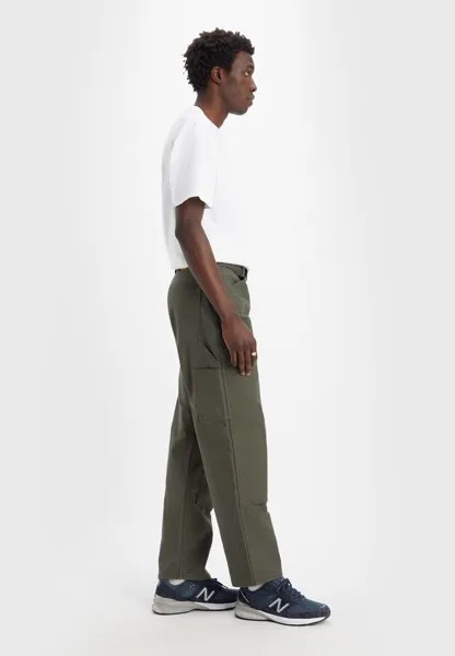 Джинсы прямого кроя 565 Loose Straight Double Knee Levi's, оливковый